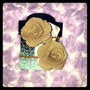 Girls/woman’s rose ponytail holders